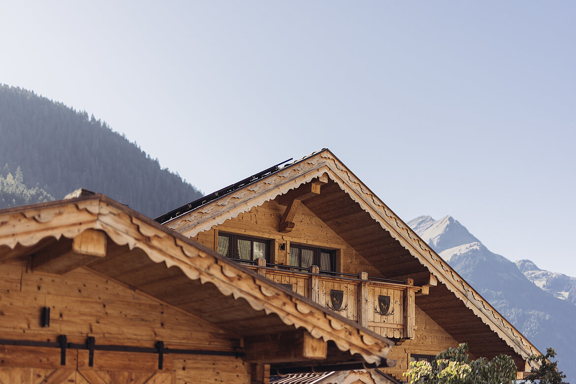 Sommer Außenansicht des Hotel Vermala im Montafon